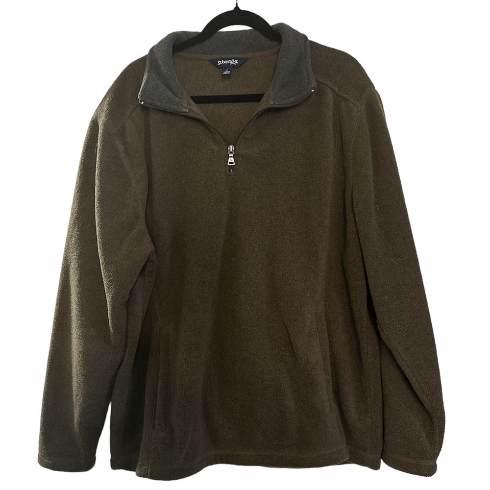 St John’s Bay men’s fleece quarter zip